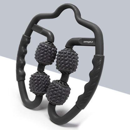 U-Shape 360° Massage Roller – Full Body Relief.