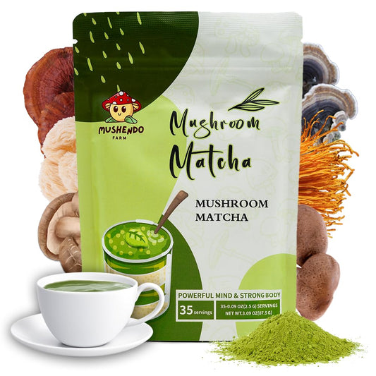 Mushroom Matcha Fusion.