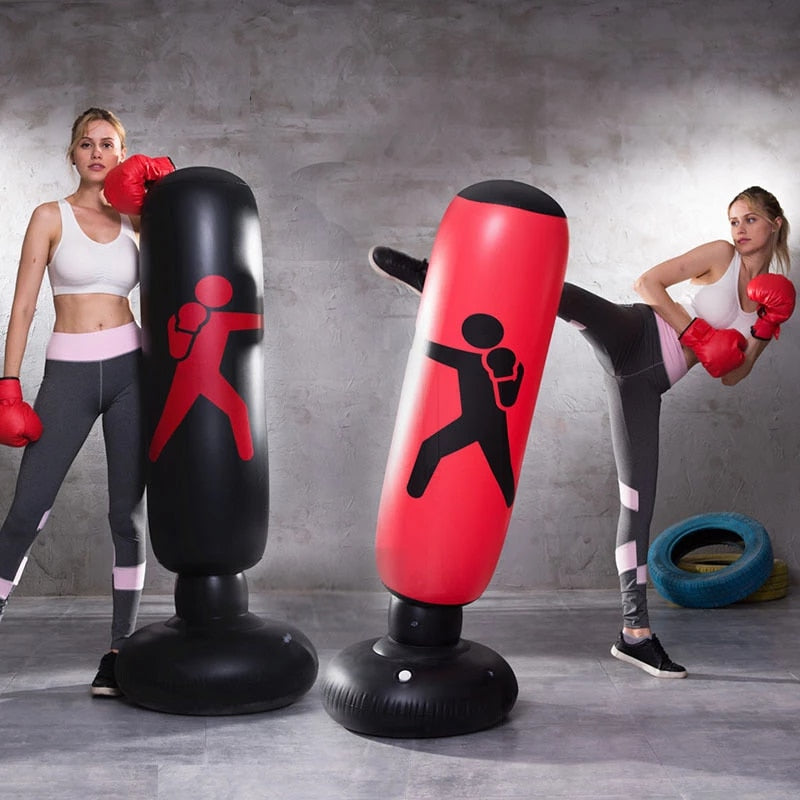 Inflatable Punching Bag Trainer.