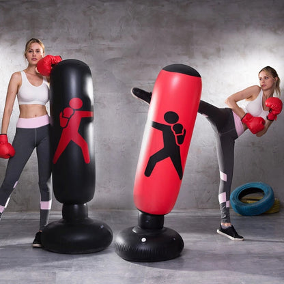 Inflatable Punching Bag Trainer.
