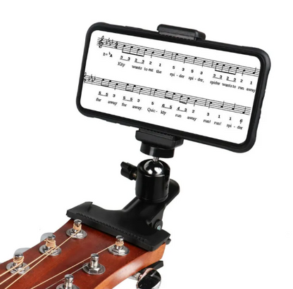 Phone Guitar Clip Stand.