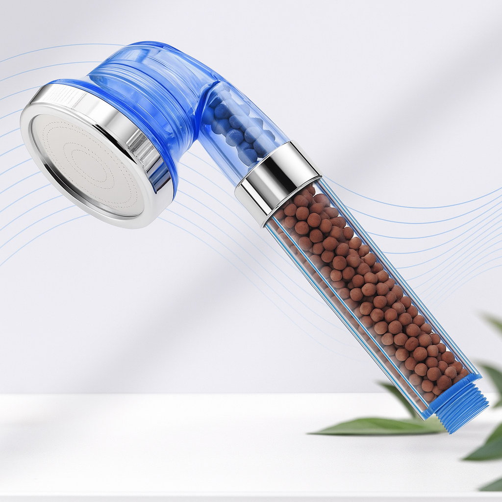 3-Mode Shower Head with Water Purifier.