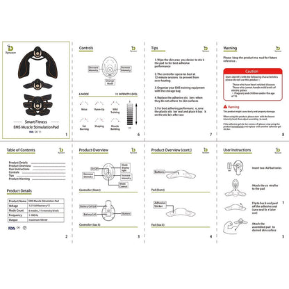 EMS Abdominal Muscle Stimulator.