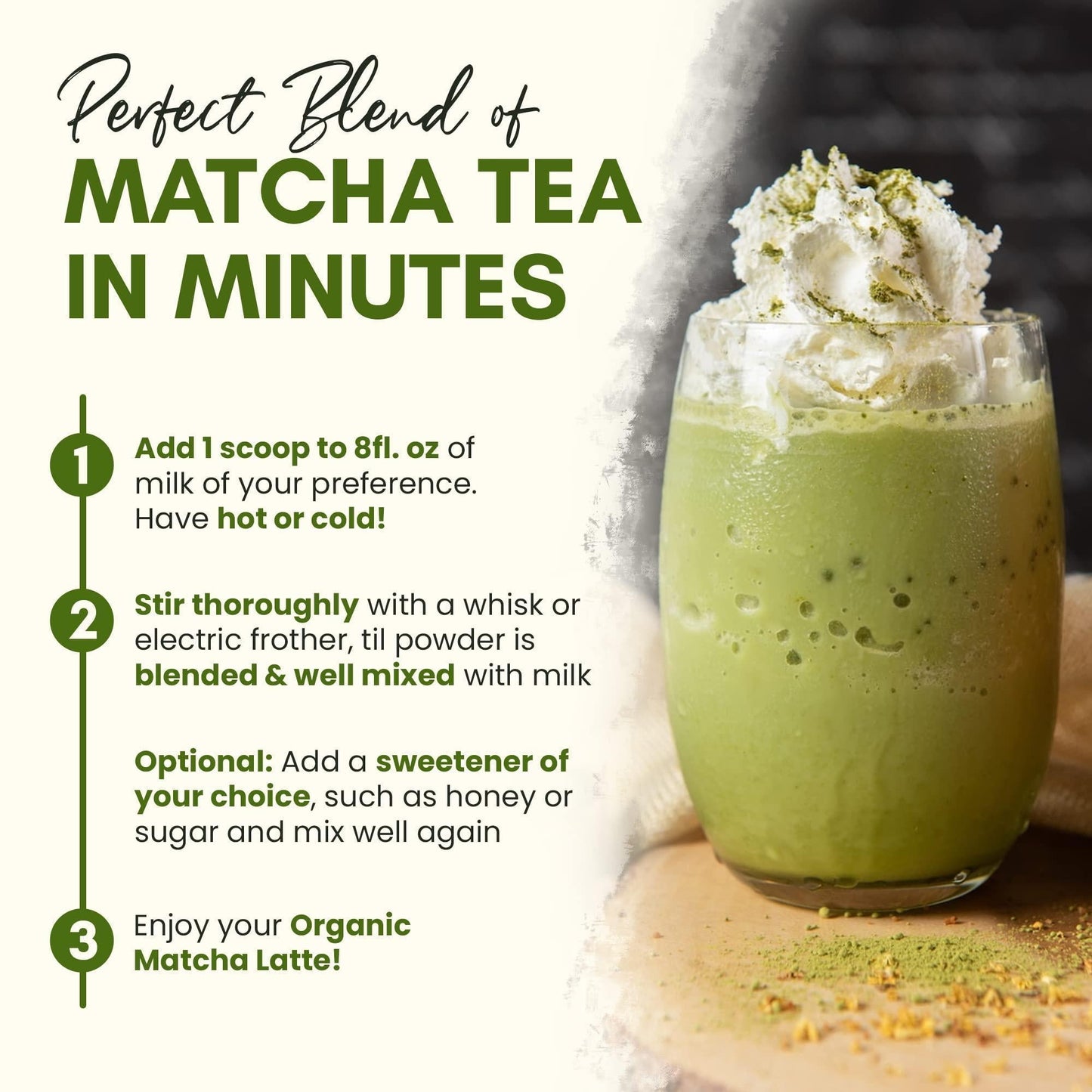 Pure Matcha Energy Mix.