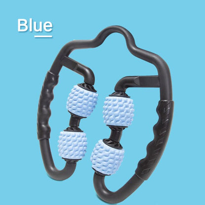 U-Shape 360° Massage Roller – Full Body Relief.
