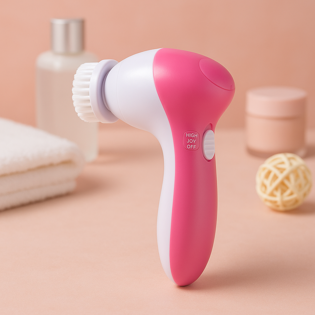 5 in 1 Electric Facial Cleansing Brush Set.