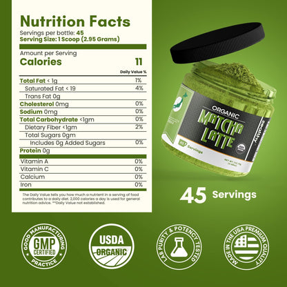 Pure Matcha Energy Mix.