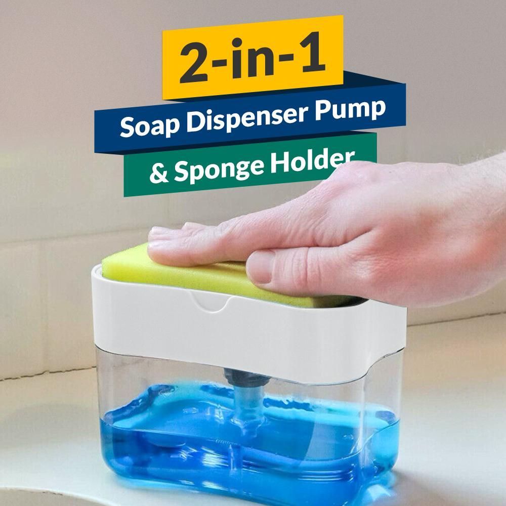 Double Layer Sponge & Soap Rack.