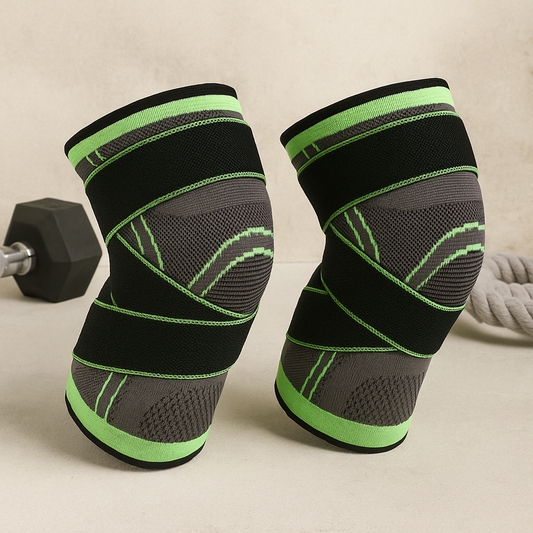 Adjustable Knee Compression Sleeves.