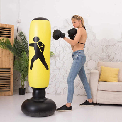 Inflatable Punching Bag Trainer.