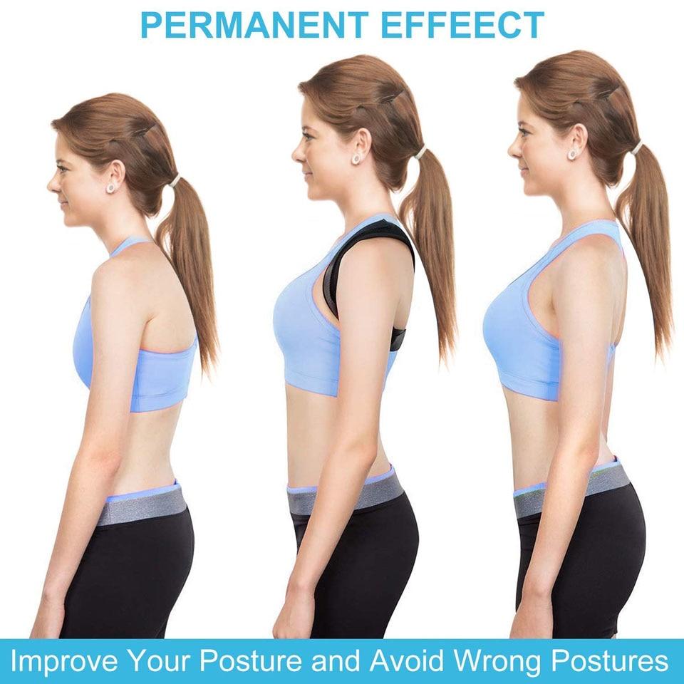 Adjustable Back Posture Corrector Belt.