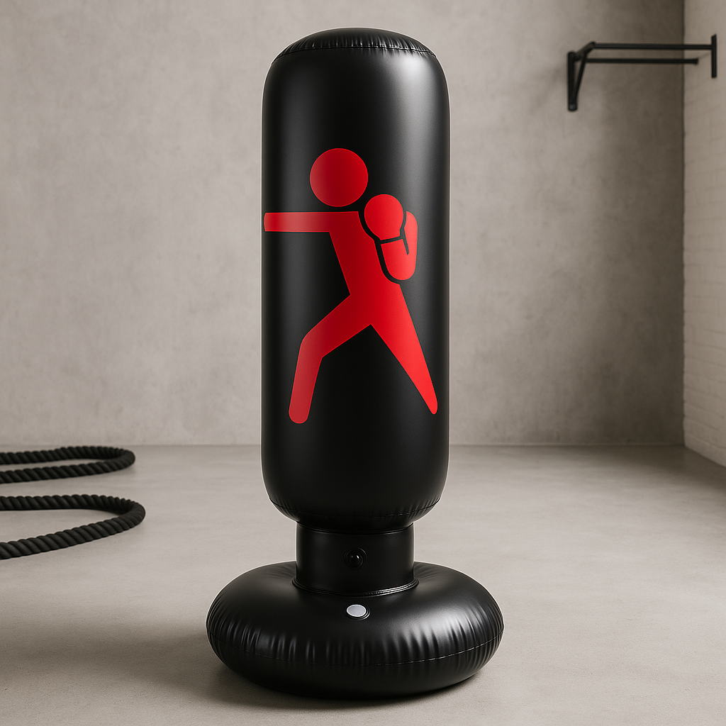 Inflatable Punching Bag Trainer.