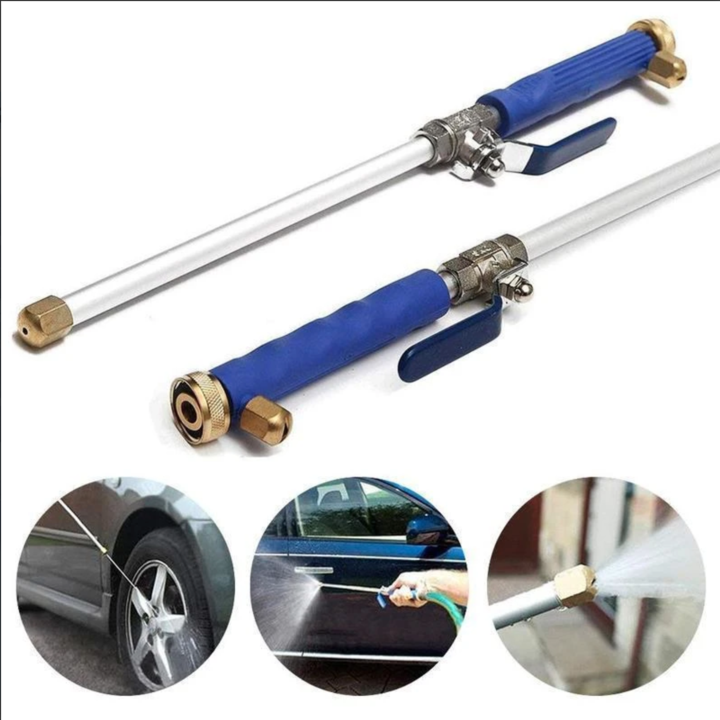 High-Pressure Hose & Nozzle.