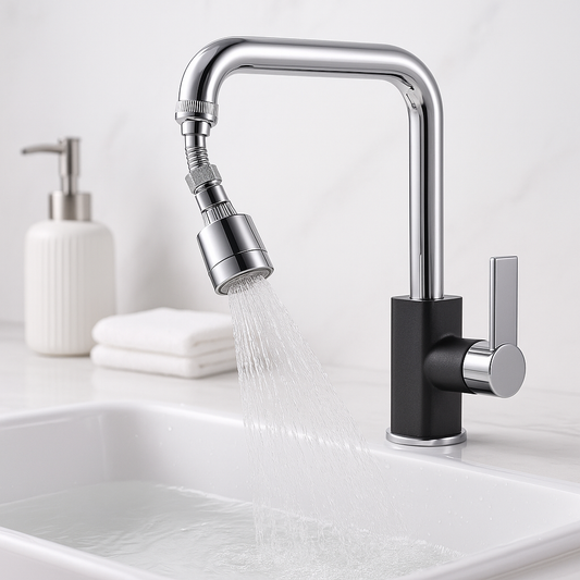 Universal Faucet Splash Guard Filter.