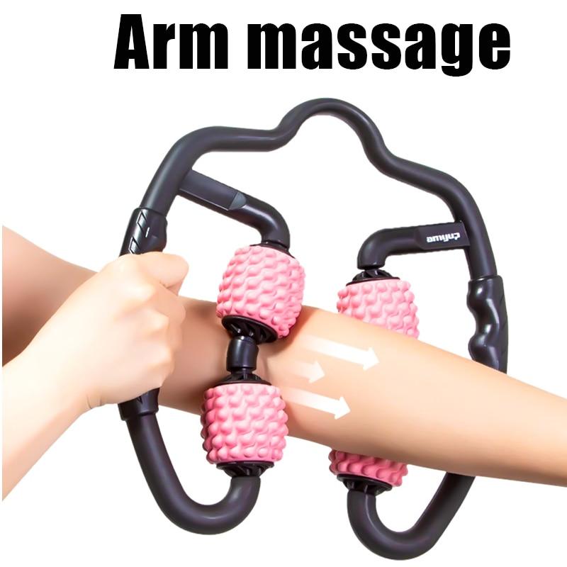 U-Shape 360° Massage Roller – Full Body Relief.