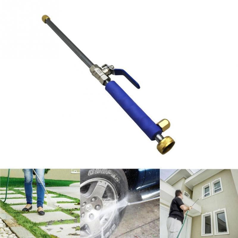 High-Pressure Hose & Nozzle.