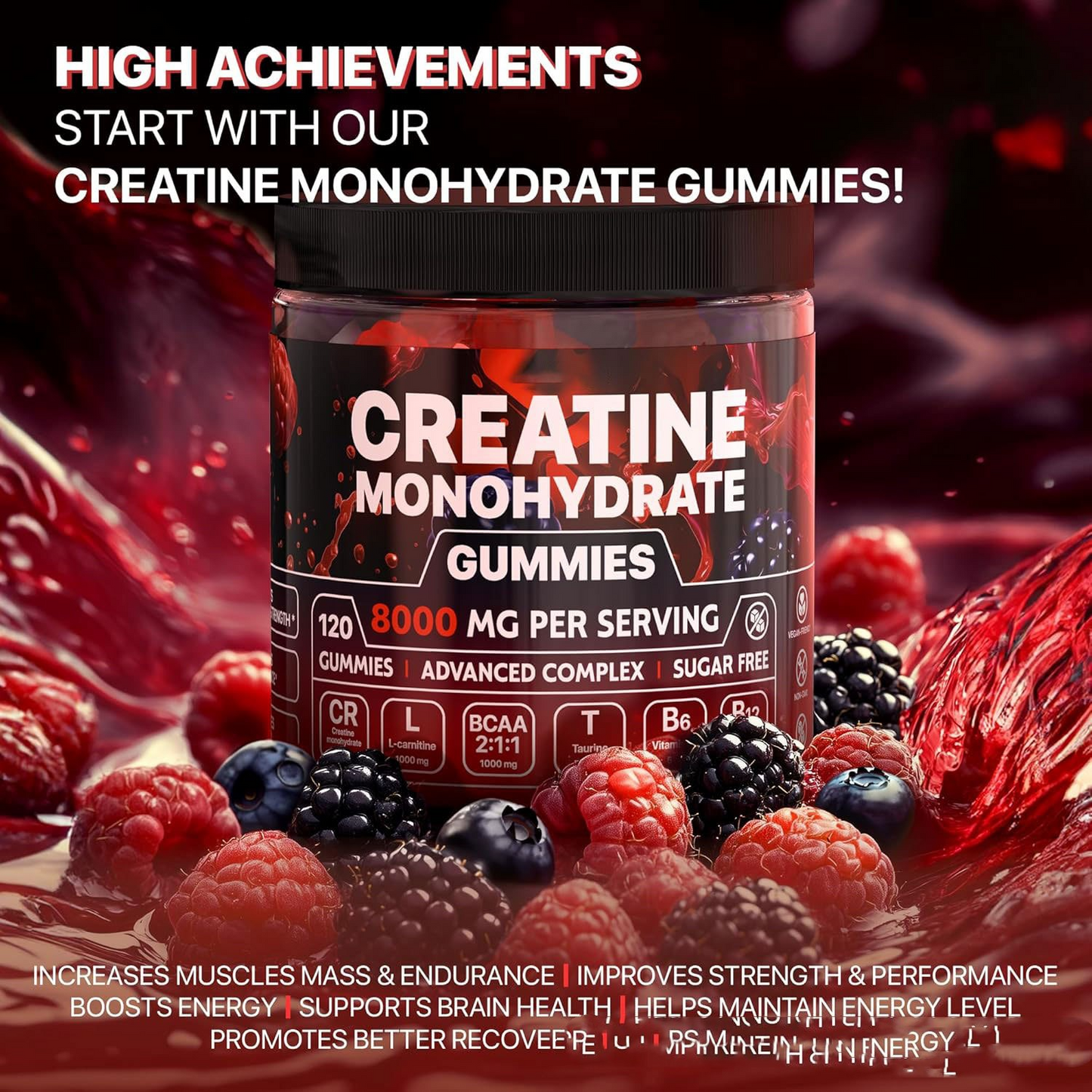 Muscle Boost Gummies.