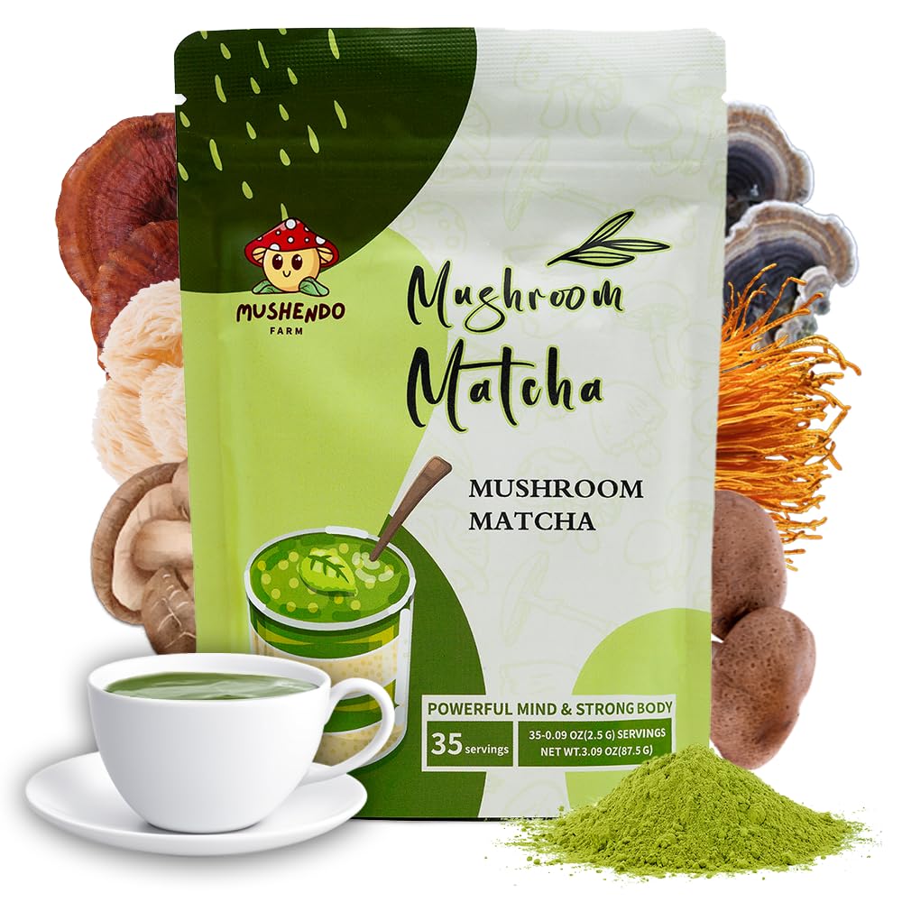 Mushroom Matcha Fusion.