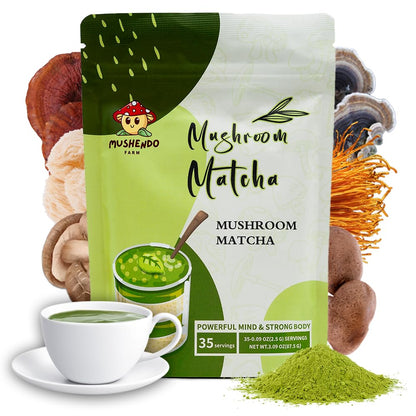 Mushroom Matcha Fusion.