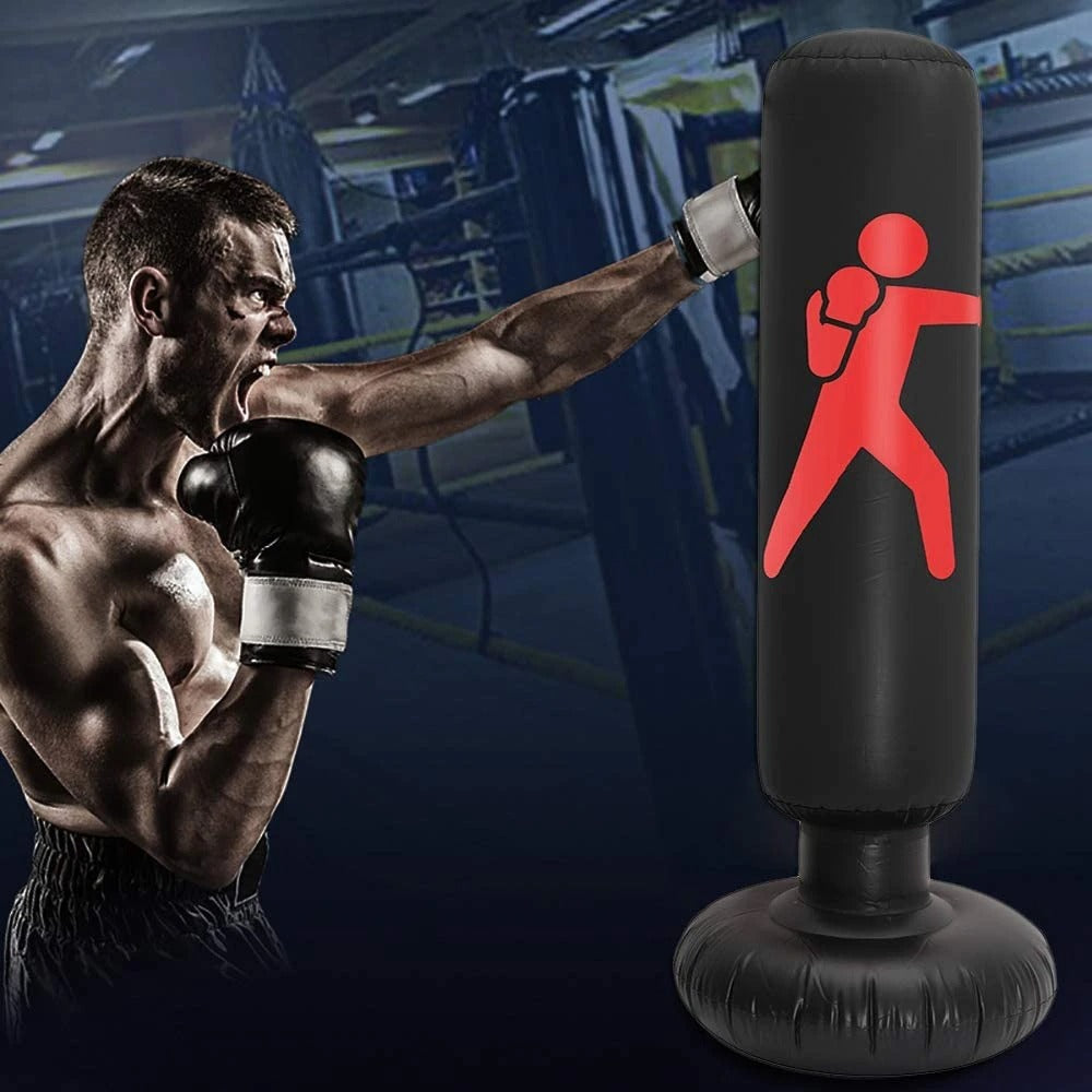 Inflatable Punching Bag Trainer.