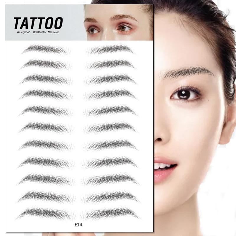 4D Waterproof Eyebrow Tattoo Stickers.